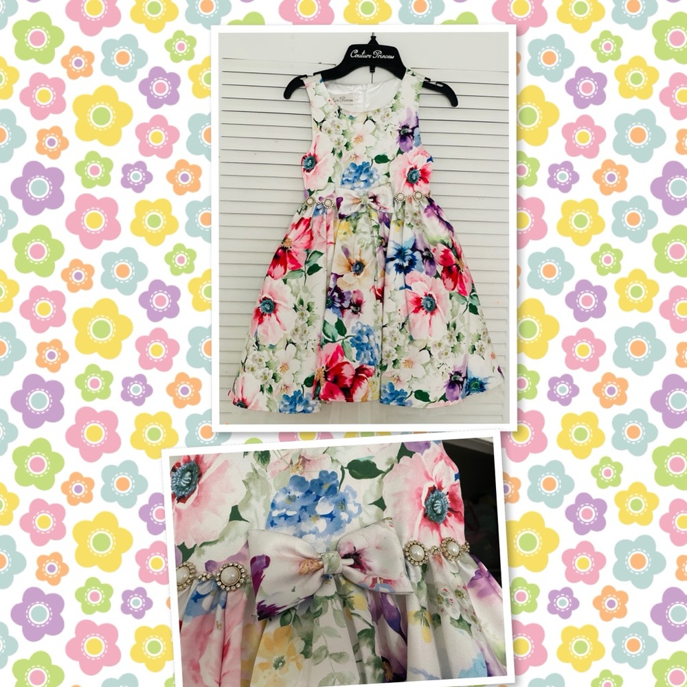 Floral girly dress